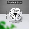 Couple Steel Dice for Date Night, Easter Basket Stuffers Gifts for Mens Adults, Spinning Food Decision Dice, 6-Side Metal Food Dice, Anniversary Birthday Wedding Couples Gifts for Him Her view 2