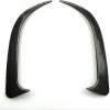 2013 to 2019 Compatible for Mercedes Compatible for Benz CLA 45 AMG C117 W117 250 200 260 ABS Rear Bumper Lip Spoiler Canards Splitter Air Vent Cover(Gloss Balck) view 2