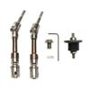 4X Front Wheel Universal Drive Shaft with Modified Differential for 12428 12423 12427 1/12-Y34A view 3