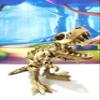 3D Printed Dinosaur Bones, Articulated T-Rex Skeletons, 3D Printed Dragon Animals Fidget Toy Home Office Decor, Poseable T-Rex Toy with Flexible Joints, Relief Stress and Anxiety AFD-REX view 3