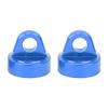 Aluminum Alloy RC Shock Absorber Top Cap, Replacement Damper Cap Protector for Tenacity Pro 1/10 RC Car, CNC Machined Lightweight Shock Cover with Precise Fit (Blue) view 1
