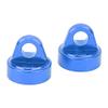 Aluminum Alloy RC Shock Absorber Top Cap, Replacement Damper Cap Protector for Tenacity Pro 1/10 RC Car, CNC Machined Lightweight Shock Cover with Precise Fit (Blue) view 3