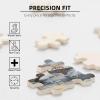 Jigsaw Puzzles 1000 Pieces Custom Puzzle from Photos Personalized Wooden Puzzle Winter Snow Scene Puzzles Picture Puzzle Gifts for Family Wedding Christmas Birthday view 4