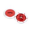 Gucagle RC Brake Disc Aluminum Alloy Wheel Accessory High Performance Non Directional Braking Surface Durable Upgrade Part for HSP 94123 R31 1/10 RC Car 4pcs Set Yellow Red Purple Pink (Red) view 4