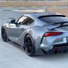 A Pair Car Side Skirt Extension Splitter Spoiler AG Style Plate Bumper Compatible with Toyota Supra GR Supra A90 A91 2020-2024(Carbon Fiber f) view 4