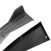 2 Pcs 48cm Universal Rear Bumper Protector Canards Splitter Compatible with Chrysler 300 300C SRT8 Side Skirt Guard Body Kits Car Accessories(Glossy Black) view 4
