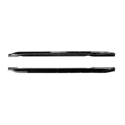 4 PCS Compatible with M3 G80 G81 2021-2023 Car Side Skirt Spoiler Splitter Diffuser Body Kit Carbon Fiber Look Glossy Black(Gloss Black)