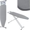 Folding Ironing Board with Adjustable Height , Carbon Steel X-Legs, Scorch-Proof Polyester Cover & Iron Rest Stand view 3