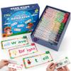 30 Read and Rhyme Flip Books, Phonics Flash Cards, Word Family Build Book, Learn to Read Sight Words Flash Cards Kindergarten, Phonics Flip Books for Kids Preschool Learning Activity, Reading Games view 1