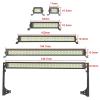 RC lighting Parts For Axial For Scx10 For Trx-4 For Trx6 For Rgt 86100 Tf2 D90 D110 1/10 4 6 Bar Roof Lamp Bright Search Light Rc Crawler(52mm) view 2