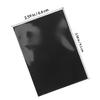 BRIGHTFUFU 50pcs Frosted Hard Plastic Card Sleeves 66x91mm Baseball Card Protectors for Collectors and Trading Display Storage view 2