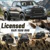 Segmart Licensed RAM 1500 2-Seater Ride on Truck, 24V Electric Car with Roll Bar & Searchlights, Remote Control, All-Terrain Suspension (Black) view 2