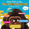 AI Talking Interactive Toy Figure, ChatGPT Large Smart Stuffed Animal Gorilla with Real Time Voice, Educational Companion Toy for Girls and Boys, for Kids,Seniors & Elderly. view 2