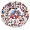 100Pcs Anime Stationery Stickers Heaven Official's Blessing Xie Lian Chibi Cute Kawaii Sticker Stationery Student Cartoon Manga Waterproof Graffiti Decorate view 2