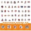 100Pcs Anime Stationery Stickers Heaven Official's Blessing Xie Lian Chibi Cute Kawaii Sticker Stationery Student Cartoon Manga Waterproof Graffiti Decorate view 3