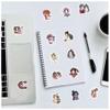 100Pcs Anime Stationery Stickers Heaven Official's Blessing Xie Lian Chibi Cute Kawaii Sticker Stationery Student Cartoon Manga Waterproof Graffiti Decorate view 4