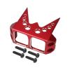 RC Cars Models For Wraith RR10 For Capra Cheater Rig For Rock 1/10 Bouncer Roll Cage Aluminum CNC Steering Servo Guard RC Car Crawler Upgrade(Red) view 1