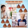 Leyndo 25 Pcs Original Poop Stress Ball Stretchy Sensory Poop Toys Poo Figures for Halloween Party Favors Joke Tricky Anxiety Relief Decor in Funny Pose Birthday Gift Prizes (Brown) view 4