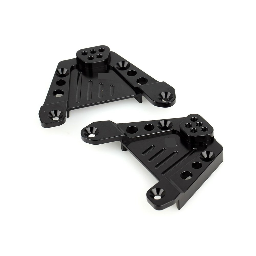 1/6 RC Crawler Car Aluminum Front Shock Tower Suspension Shock Mount for Axial SCX6 Parts Accessories confident(Rear)