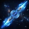 Double Ended Retractable Sword, LED Light Up Rotating Double Edged Saber, Expandable Glow Sword for Kids Indoor Outdoor Play (Blue) view 2