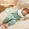 Chilsuessy Toddler Sleep Sack with Feet 6-18 Months, 0.5 TOG Cotton Baby Wearable Blanket with Legs, Sleep Bag Walker with 2-Way Zipper, Dark Green view 3