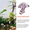 100 Pcs mini Resin Mushroom for Crafts Dollhouse Tiny Resin Animals Mushroom Decorations Tiny Things for Dollhouse Fairy Garden Micro Landscaping Decoration view 2