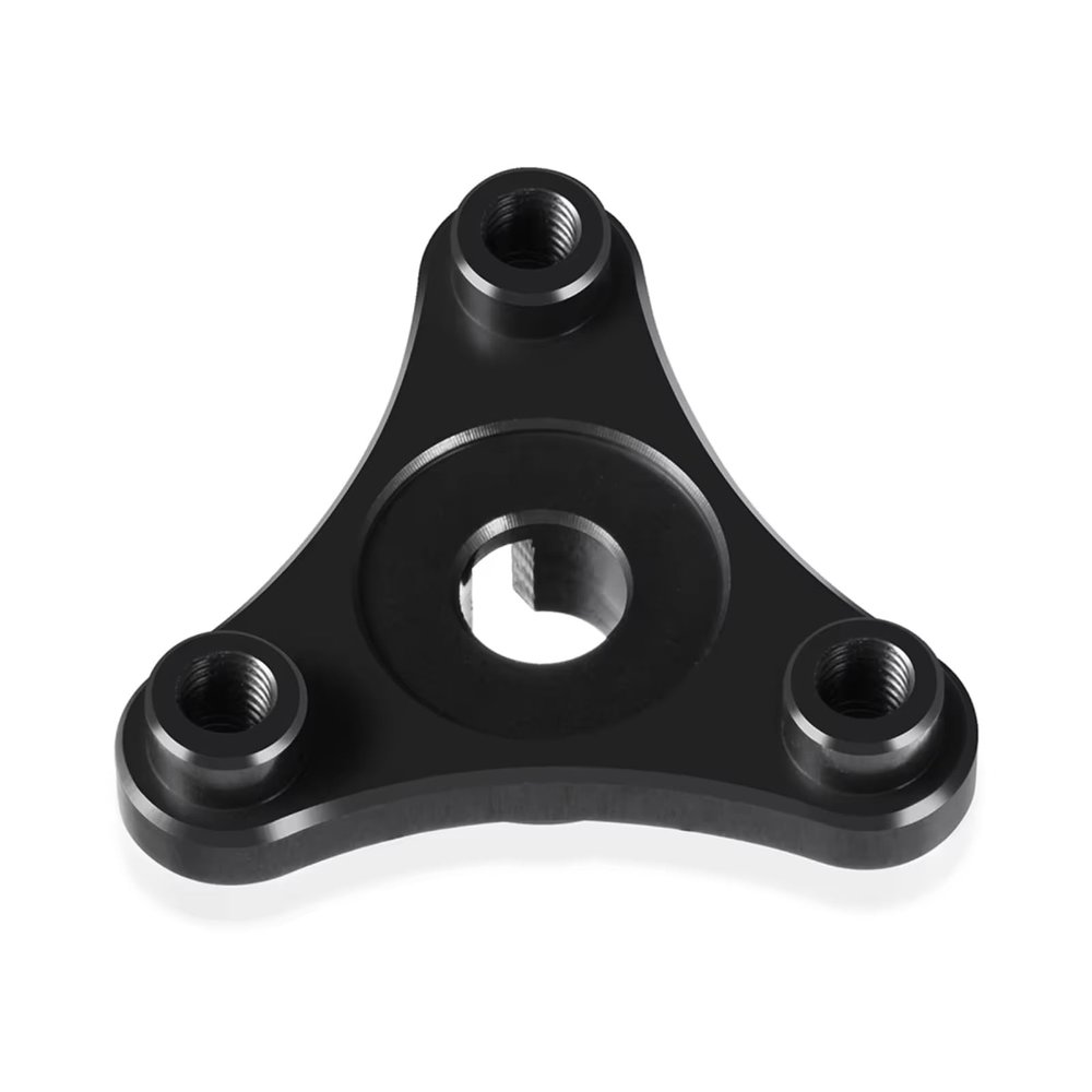 RC Cars Models Parts For E-Maxx For E-Revo For Summit T-Maxx 3.3 For Revo 3.3 1/10 Aluminum Alloy Slipper Clutch Eliminator Gear Adapter RC Car Parts(Black)