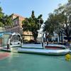 Outdoor Riding Toys Bumper Car Zorb Ball Racing Court Inflatable Go Kart Race Track Inflatable Didi Car Race Track Sport Game Air Racing Happy Hopper Circuit for Birthday Party and Event view 4