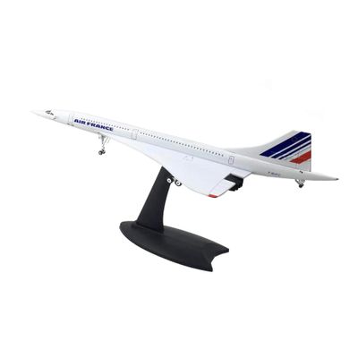 1 200 for Concorde Aircraft Model Prefabricated Diecast Kit Display Collection Or Gift Aviation Enthusiasts(Air France)