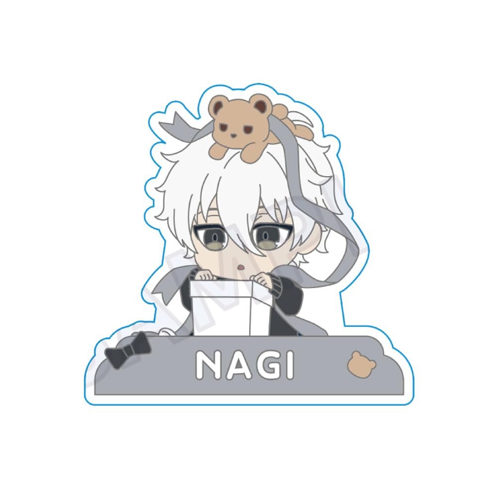 Blue Rock Nagi Seishiro Rubber Clip Gift Ribbon Version