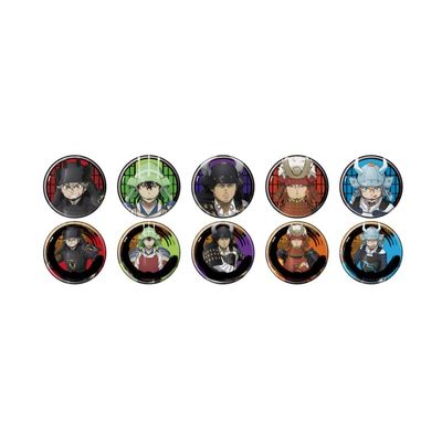 Black Clover 22 Armor Version (Drawn Illustration) Can Badge Complete Set of 10 Box