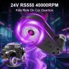 2Pcs 24V RS555 40000RPM Ride On Upgrade Motor Gearbox Powered Wheels Electric Motor 12V&18V&20V&24V High Speed Engine Kid Trax Upgrade Replacement Parts view 3