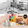 Potluxt Rectangular Nursery Baby Basket, Collapsible Kids Toy Clothes Storage Bin Organizer Gift Baskets for Bookshelf Playroom Bedroom Decor(1Pcs, Plant Grow) view 4