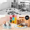 Potluxt Rectangular Nursery Baby Basket, Collapsible Kids Toy Clothes Storage Bin Organizer Gift Baskets for Bookshelf Playroom Bedroom Decor(2Pcs, Just Loves Horses) view 4