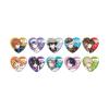 18TRIP 01 (Official Illustration) Heart Shaped Tin Badges Complete Set of 10 Boxes view 1