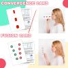 14 Pcs 7.5 ft Vision Convergence Beads Training Kit with Clear User Manual, Eye Chart, Eye Patch, Strabismus Correction Cards for Convergence Insufficiency Eyes Coordination Amblyopia Support view 4