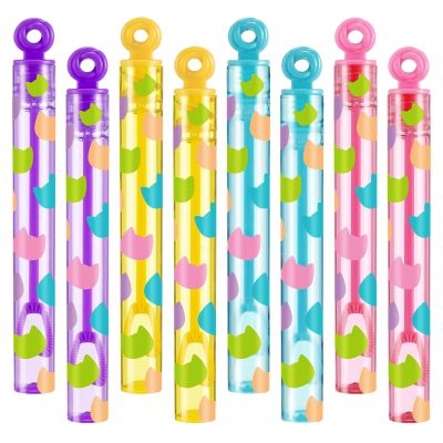 Rotatingpals 32 Pack Cat Pattern Bubble Wands, Portable Bubble Sticks, Party Decoration & Favor Accessories for Adult Gathering, Kpop Event, Outdoor Activities, Multi-Color