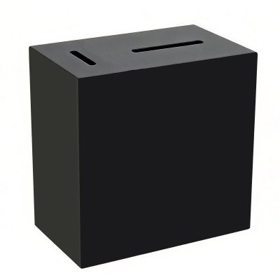 Acrylic Piggy Bank, Coin Jar, Savings Box Requires Breaking Open to Access Funds Suitable for Adults and Children