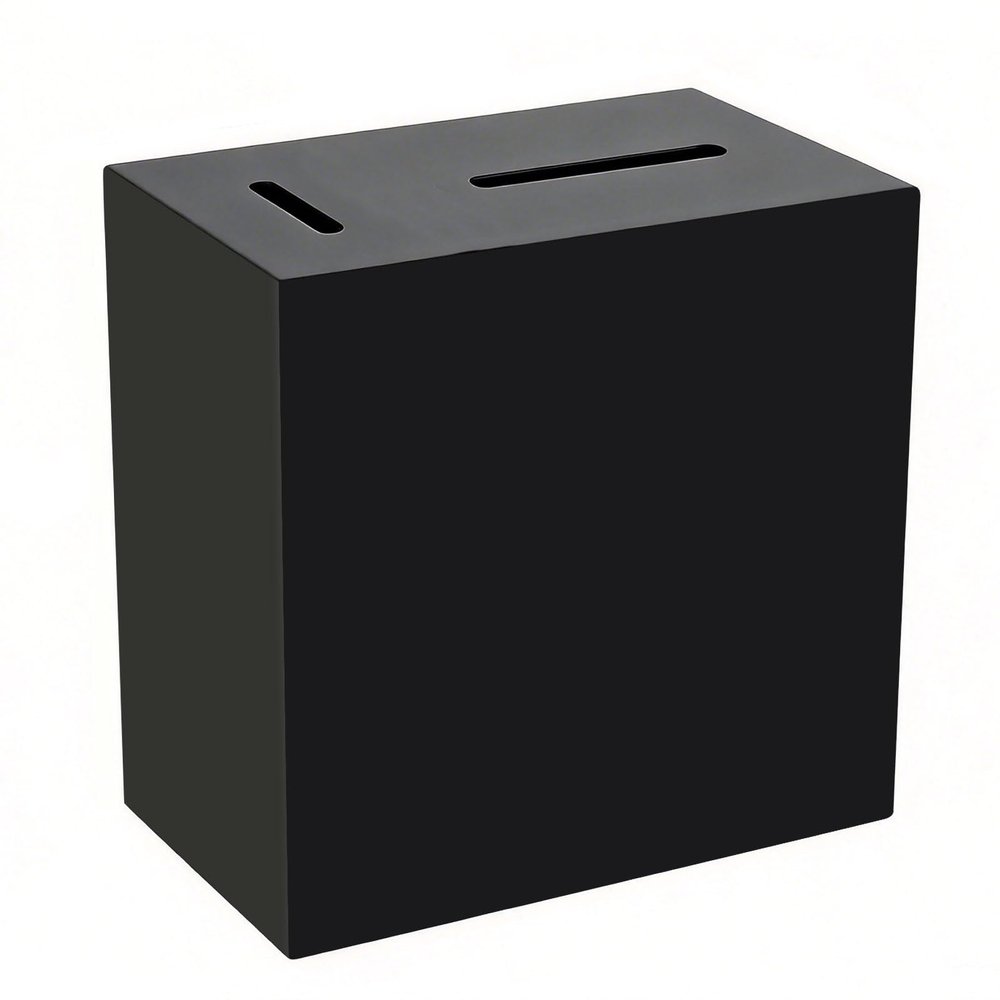 Acrylic Piggy Bank, Coin Jar, Savings Box Requires Breaking Open to Access Funds Suitable for Adults and Children