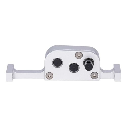 48Pitch UltralightPortal Gearbox 3-Speed Aluminum Transfer Case 1/10 for LCG Chassis Cheater Rigs Capra SCX10 III AR45 Axle(Silver Transfer case)