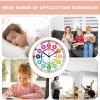 Learning Clock for Kids - Award-Winning Silent Wall Clock, Children Learn to Tell Time Easily, Non-Ticking Analog Teaching Clocks | Colorful Telling Time Clocks for Classrooms Bedrooms & Kids Rooms view 4
