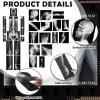 Novabright 31 Pcs Broken Human Bones x Ray Set for Kids Human X-Rays Skeleton Pretend Skeleton Pretend for Kids Body Display Play Table Educational Science Kits Black and White view 4