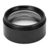 0.7X Stereo Microscope Auxiliary Objective Lens Compatible with Multiple Microscope - Anti Blue Light and Protection - Black Optical Lens with 165 mm Working Distance (Black) view 1