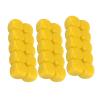 30PCS 16MM Dice Set Plastic Rounded 6 Sided Dice Cubes for Game Party Fun DIY Sticker Math Teaching (Yellow) view 2