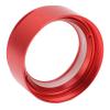 0.7X Stereo Microscope Auxiliary Objective Lens Compatible with Multiple Microscope - Anti Blue Light and Protection - Black Optical Lens with 165 mm Working Distance (Red) view 3