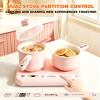 Fine Clutter Kids Cooking Sets Real Mini Kitchen for Food Making Ages 8-12, Junior Easy Montessori Educational Toys (Pink) view 4