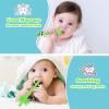 Baby Teething Toy, Silicone Teether Sticks for Teething Relief, BPA Free view 2