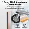 Aluminum L Molding Corner GuardsWall Corner Protector, 90-Degree Angle for Home,Office,Commercial Wall Protection, Self Adhesive Edge Trim(Beige,0.6x57in/1.5x145cm) view 3