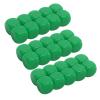 30PCS 16MM Dice Set Plastic Rounded 6 Sided Dice Cubes for Game Party Fun DIY Sticker Math Teaching (Green) view 3