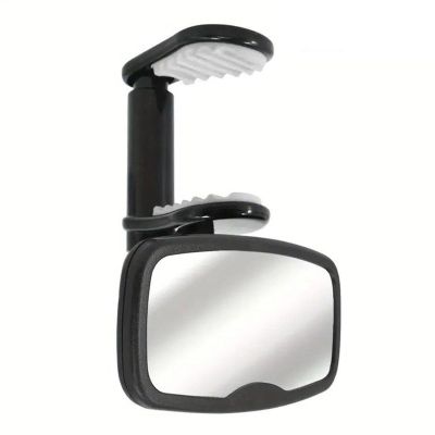 Babe Car Rearview Mirror Forward Facing Clips-on Design, Shatterproof and Shockproof | Safety Accessory for Newborns, Back Seat Observation and Car Travel